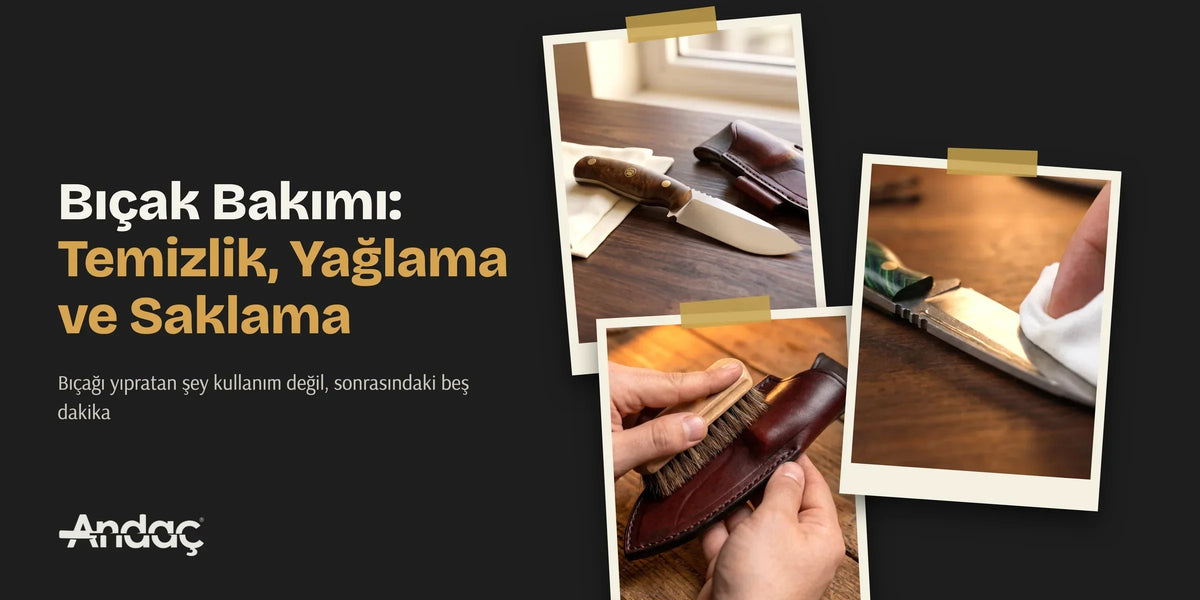 Bıçak bakımı rehberi: temizlik, yağlama ve saklama için el yapımı bıçak bakım seti
