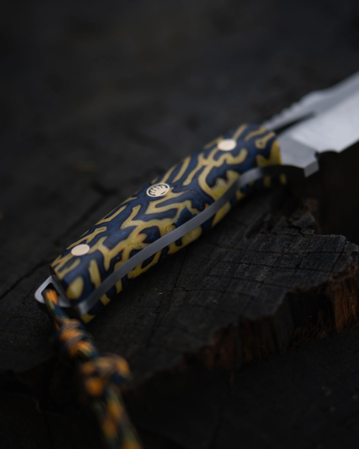 Falcon - Sarı Micarta Kabza