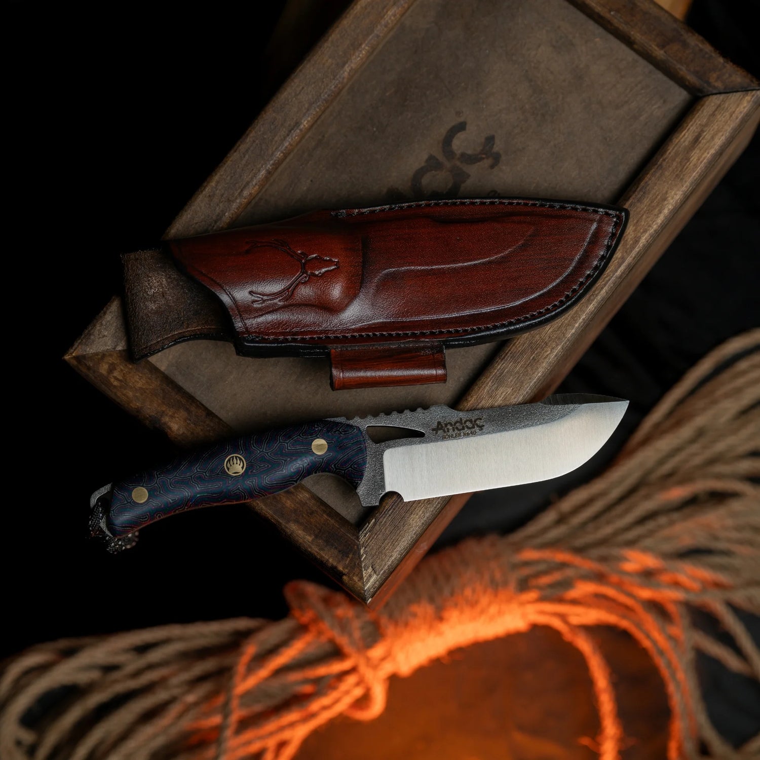 Falcon - Mor Micarta Kabza