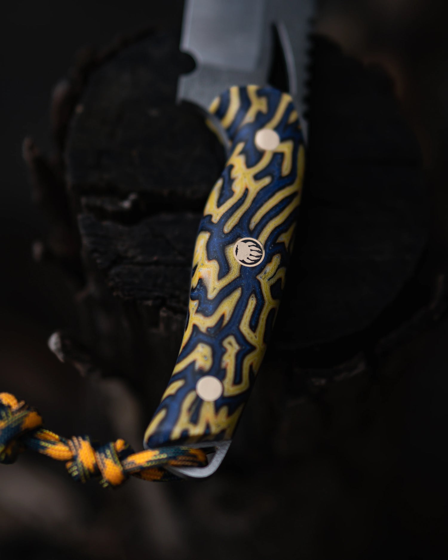 Falcon - Sarı Micarta Kabza