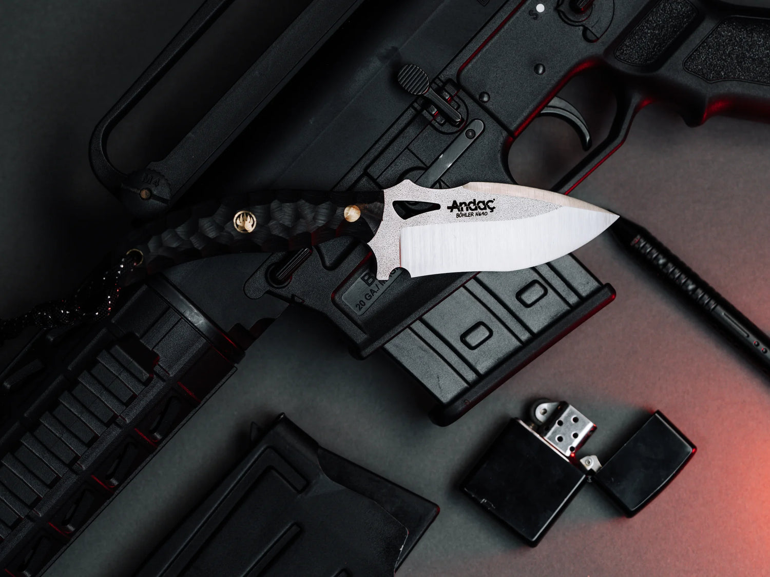 Hawk - Siyah Kompakt Kabza