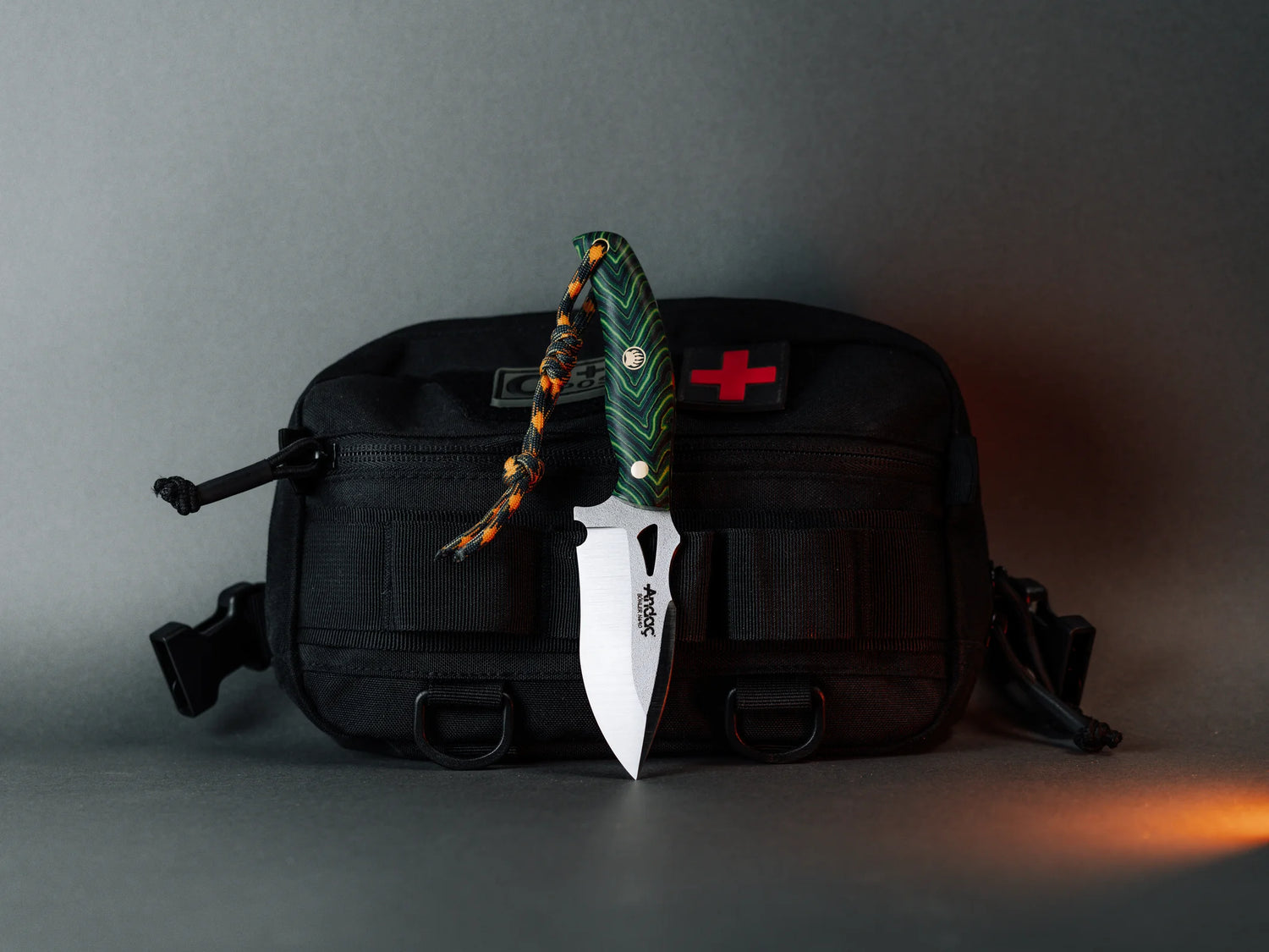 Hawk - Yeşil Micarta Kabza