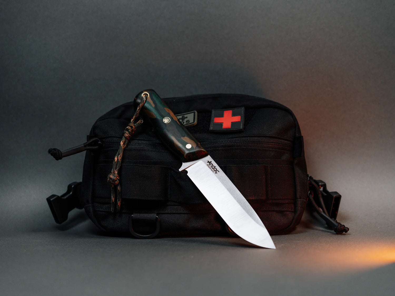 Ares - Kamuflaj Micarta Kabza