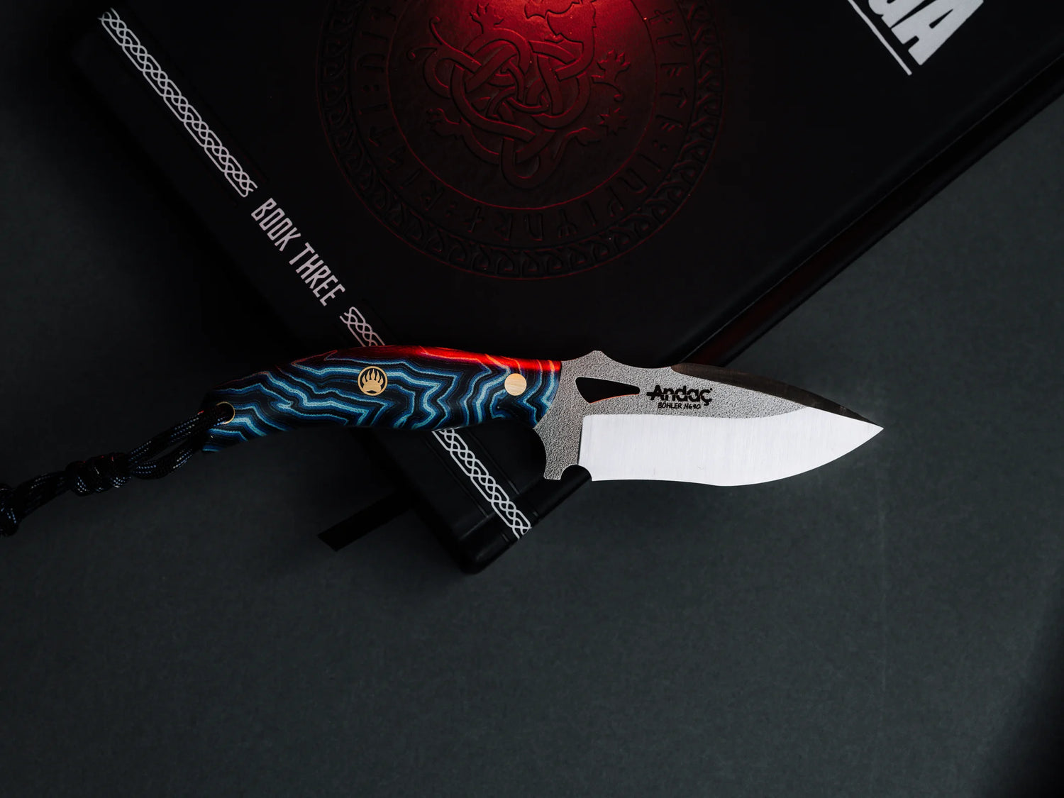 Hawk - Mavi Micarta Kabza