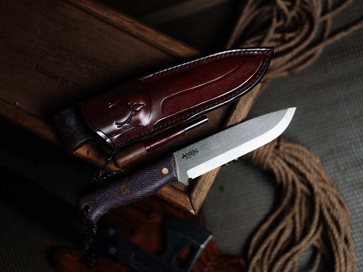 Ares Scandi - Mor Micarta Kabza