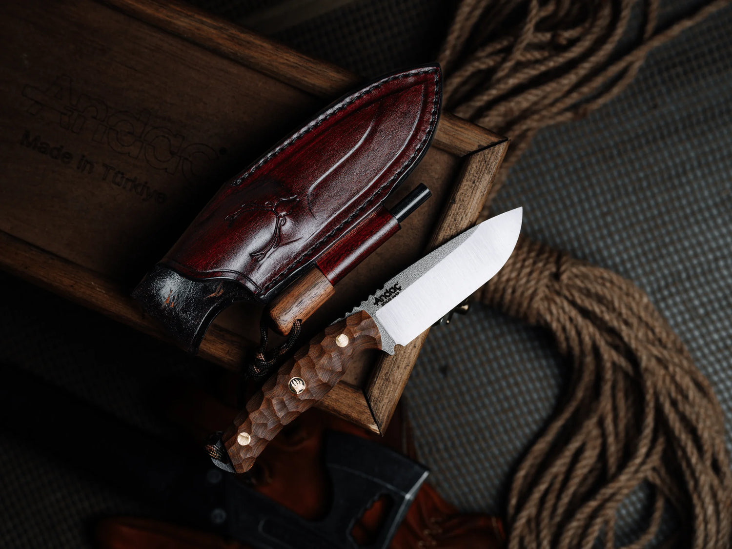 Aurora - Kahverengi Kompakt Kabza