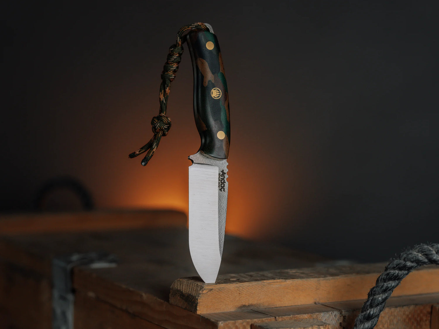 Aurora - Kamuflaj Micarta Kabza