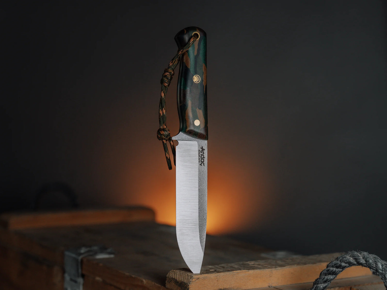 Ares - Kamuflaj Micarta Kabza