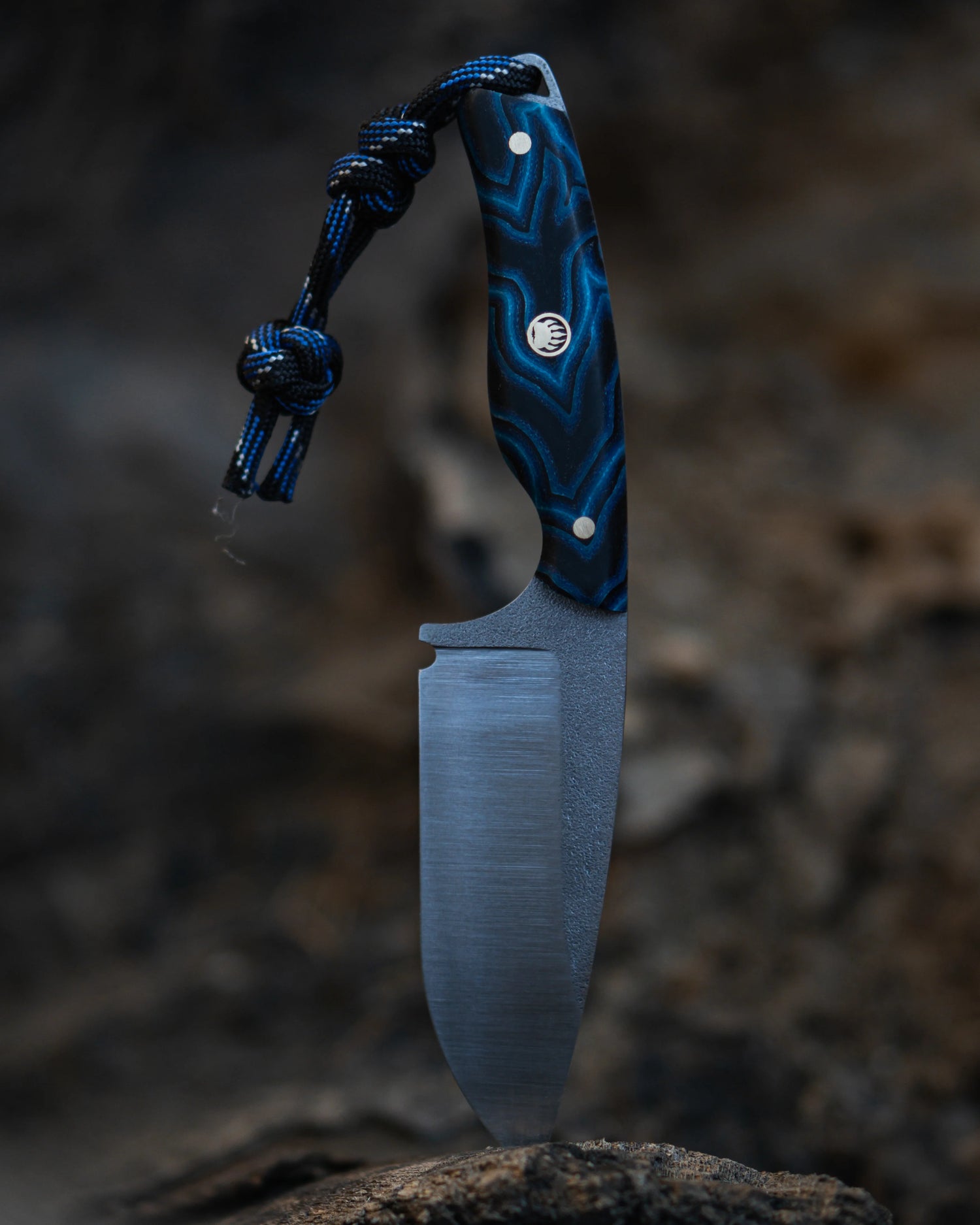 Robin - Mavi Micarta Kabza