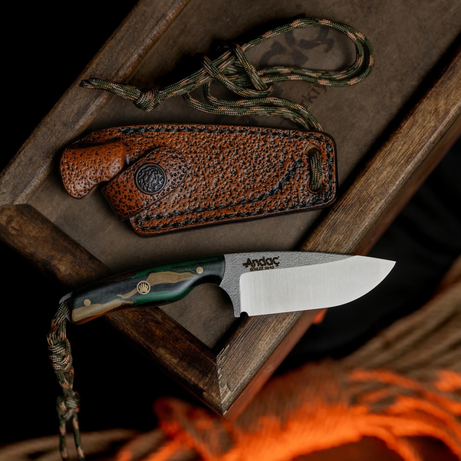 Robin - Kamuflaj Micarta Kabza