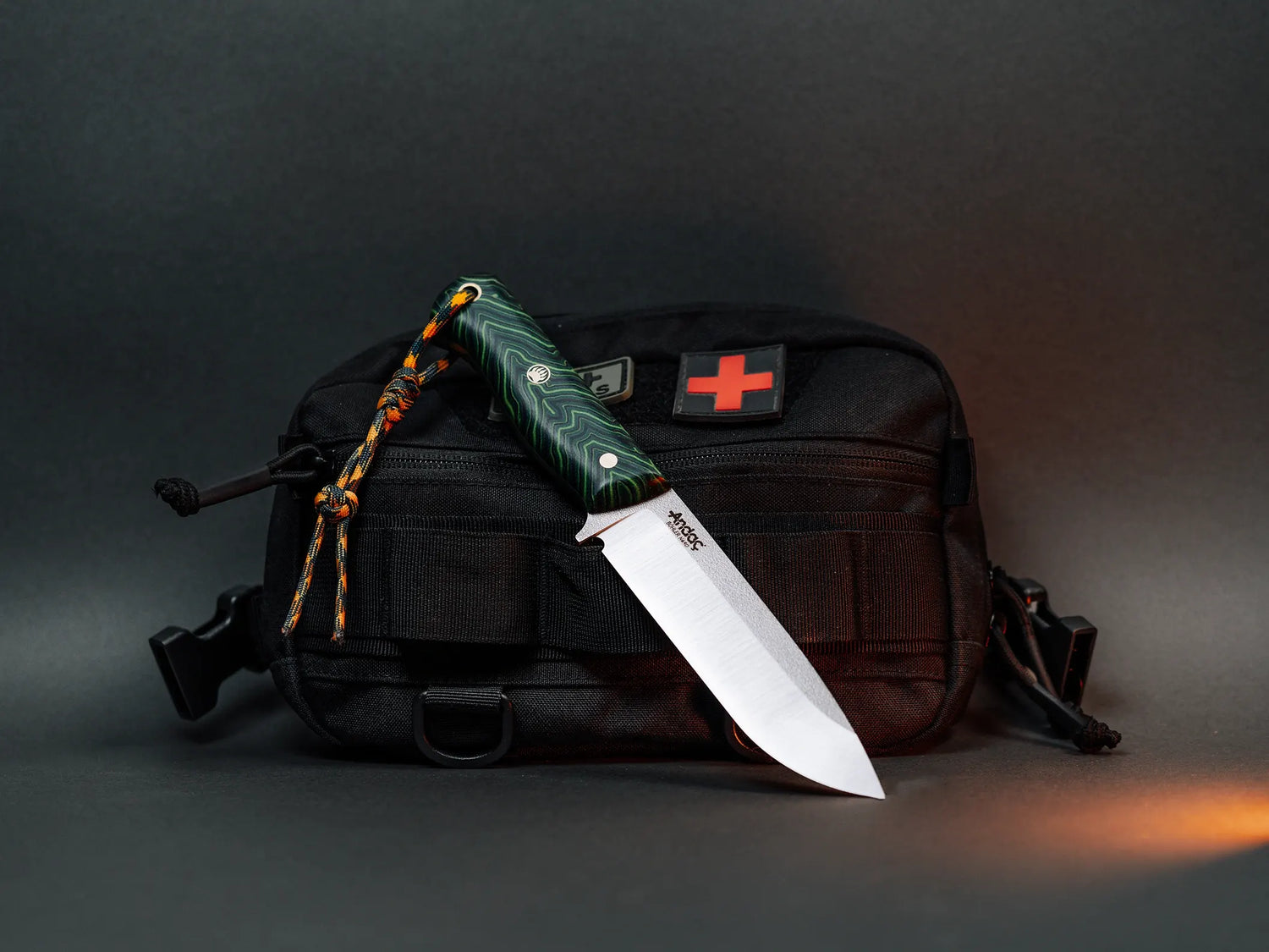 Ares - Yeşil Micarta Kabza
