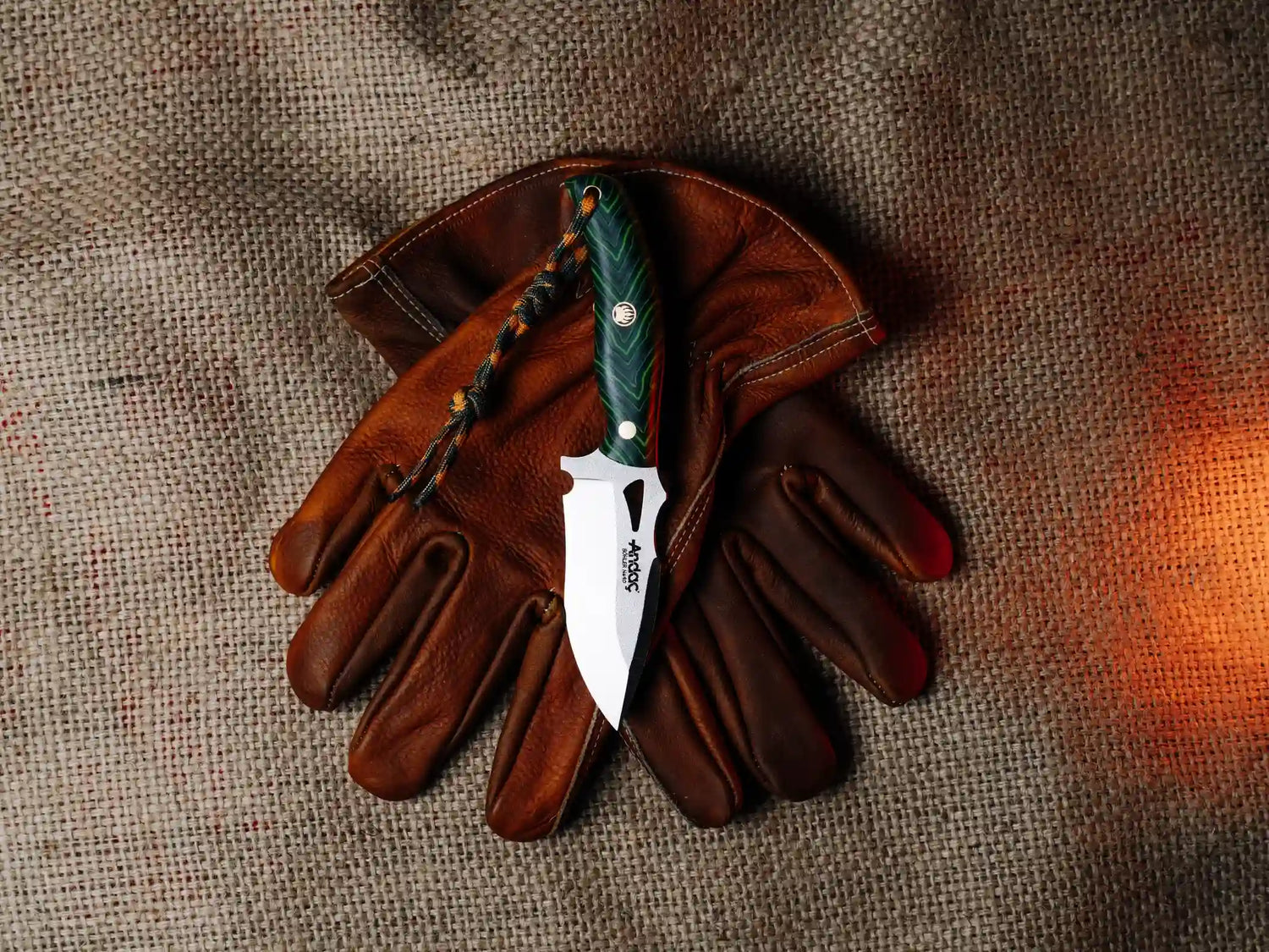 Hawk - Yeşil Micarta Kabza