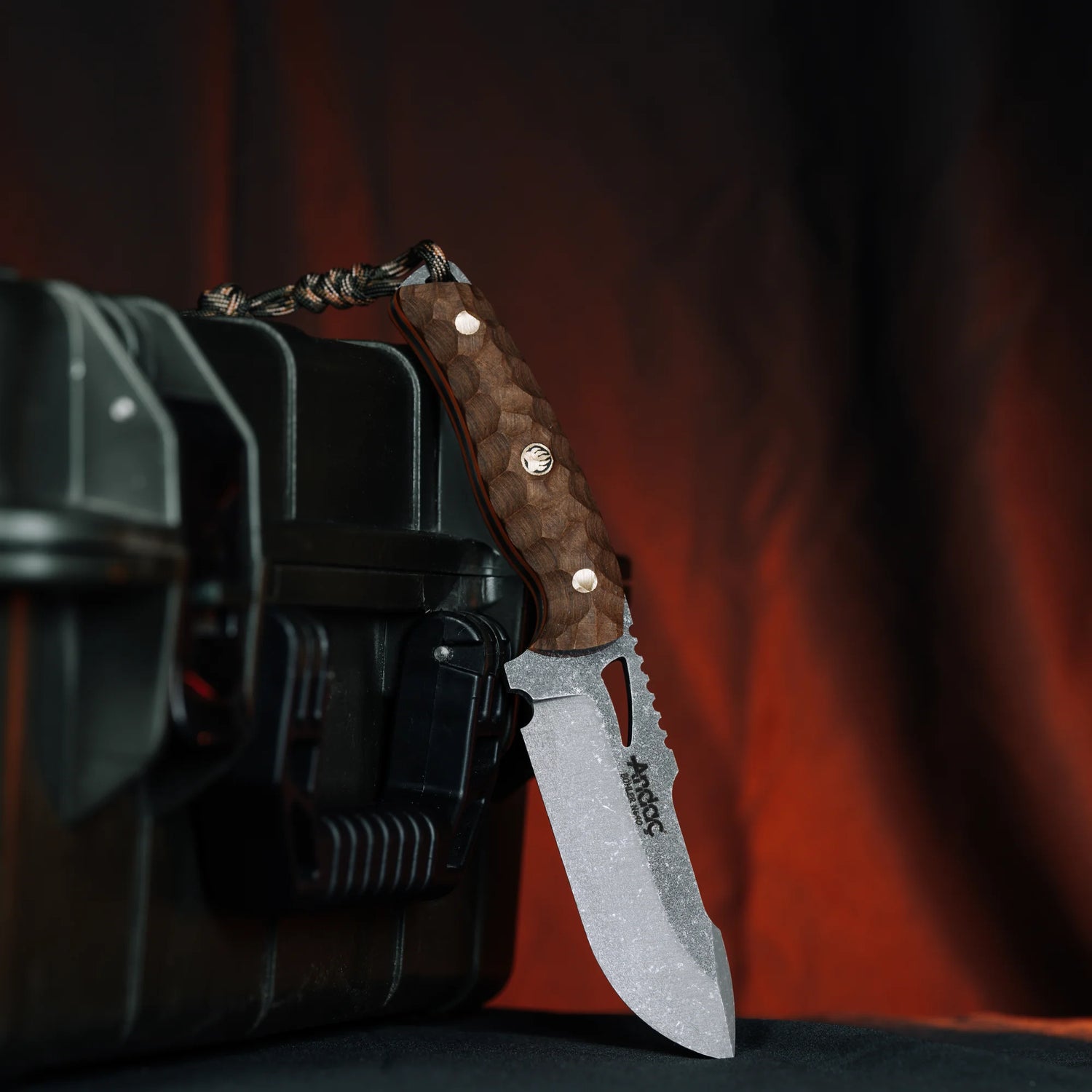 Falcon - Kahverengi Kompakt Kabza (Stonewash)