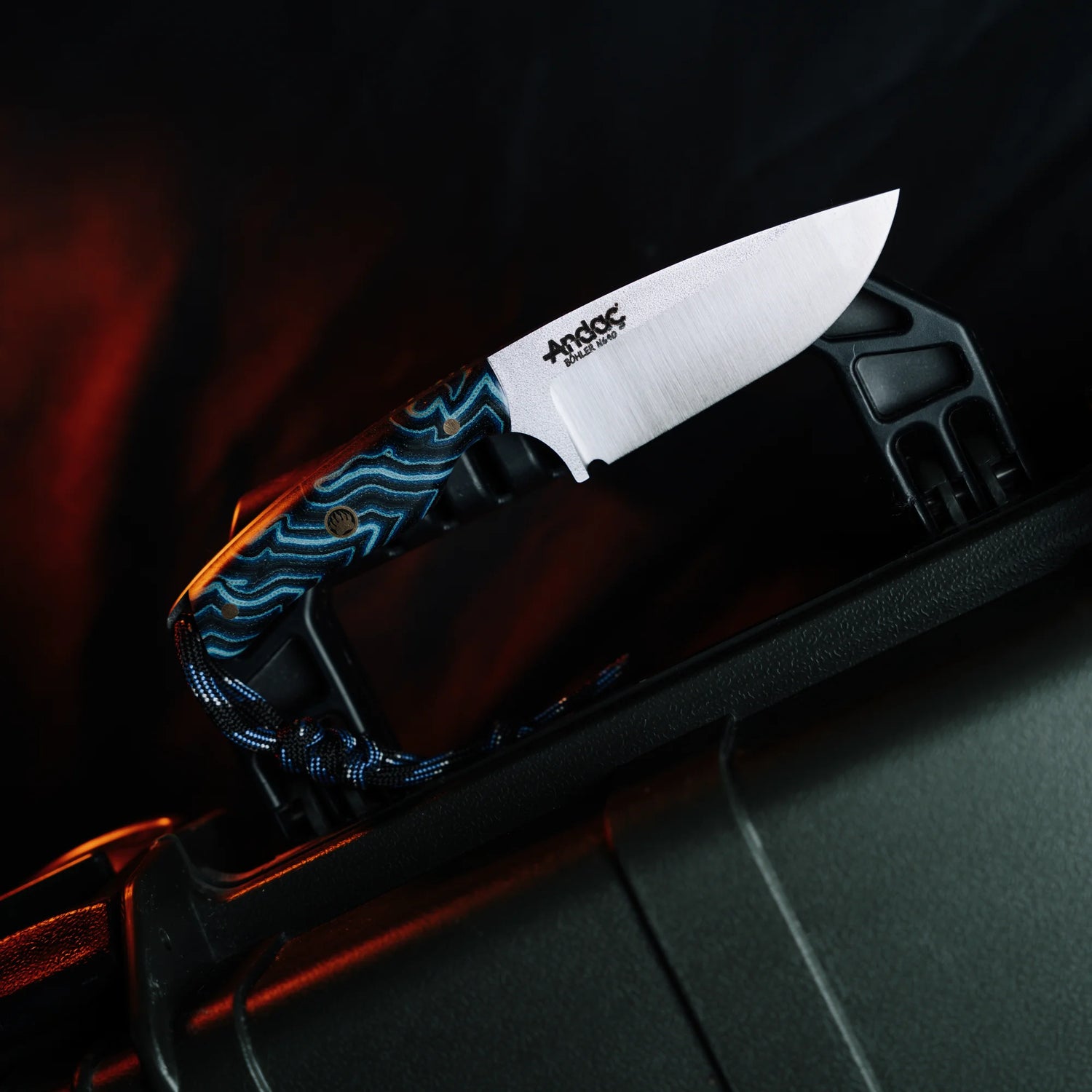 Robin - Mavi Micarta Kabza