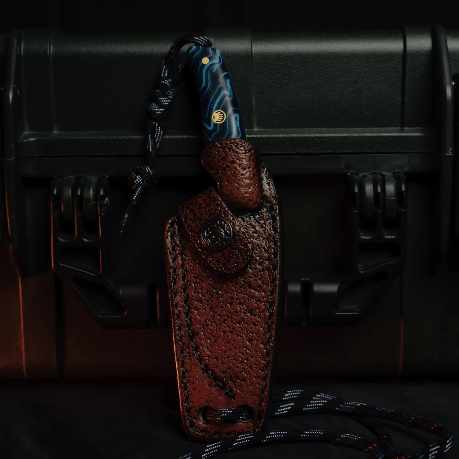 Robin - Mavi Micarta Kabza