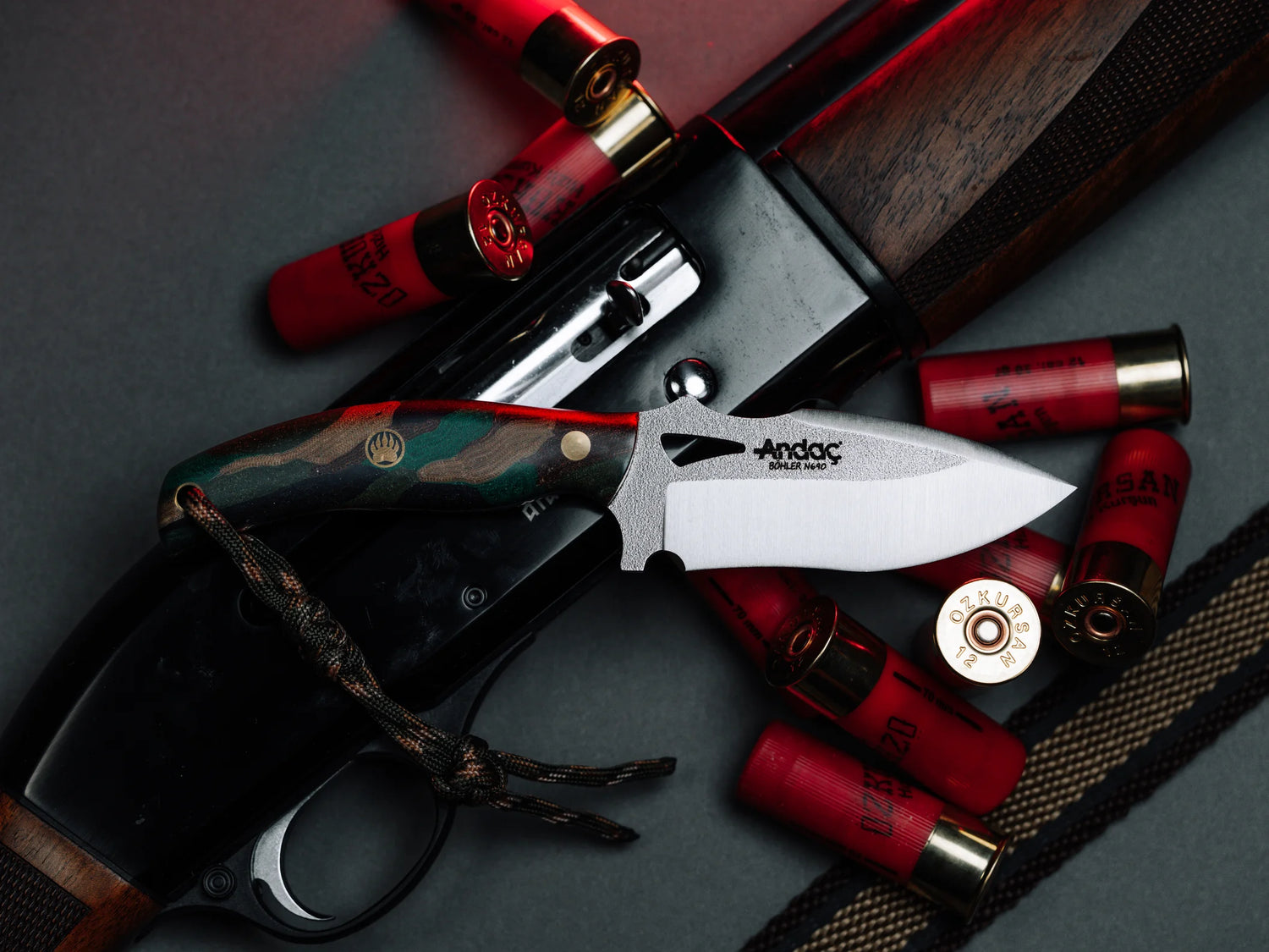 Hawk - Kamuflaj Micarta Kabza
