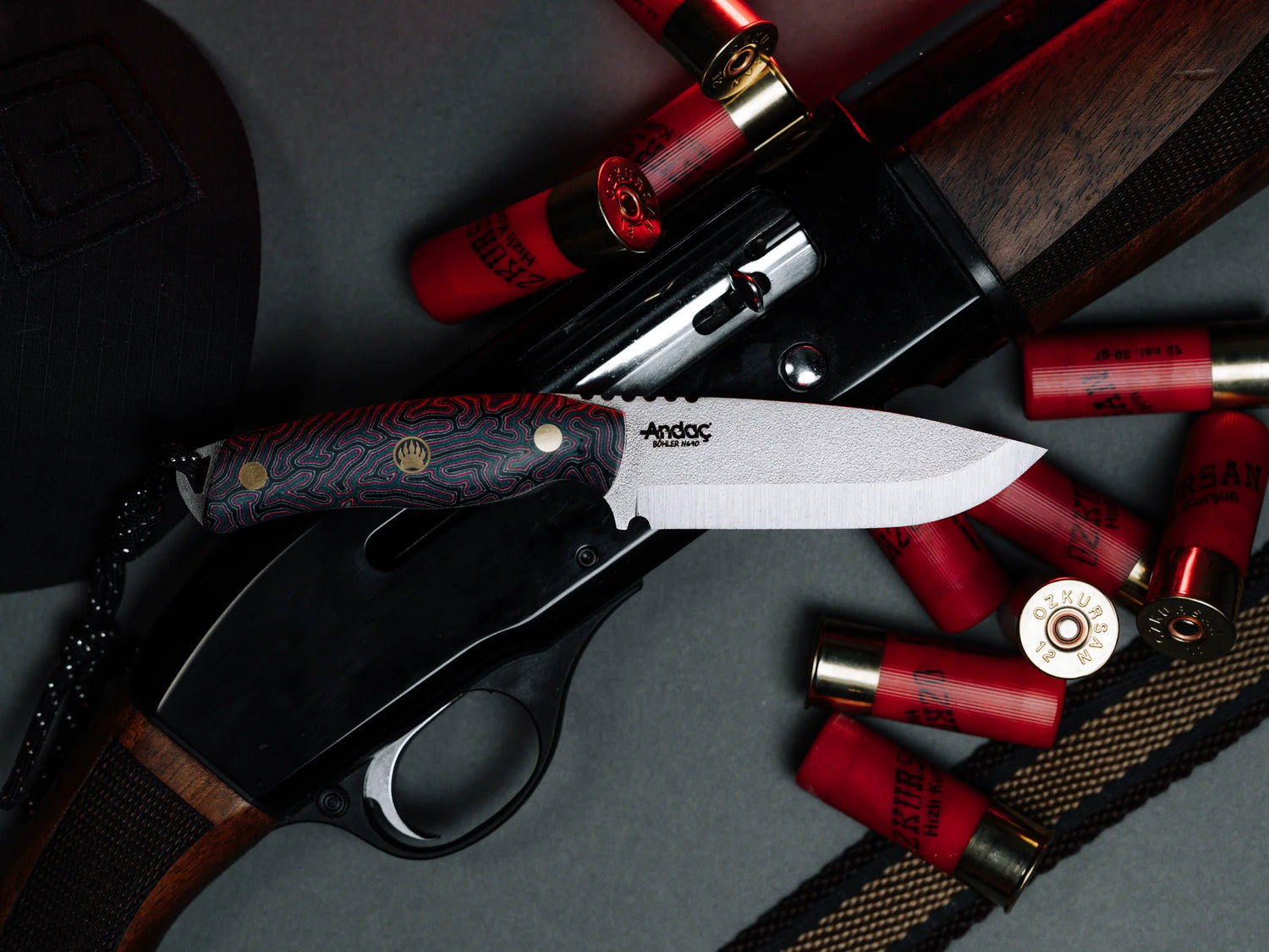 Aurora Scandi - Mor Micarta Kabza