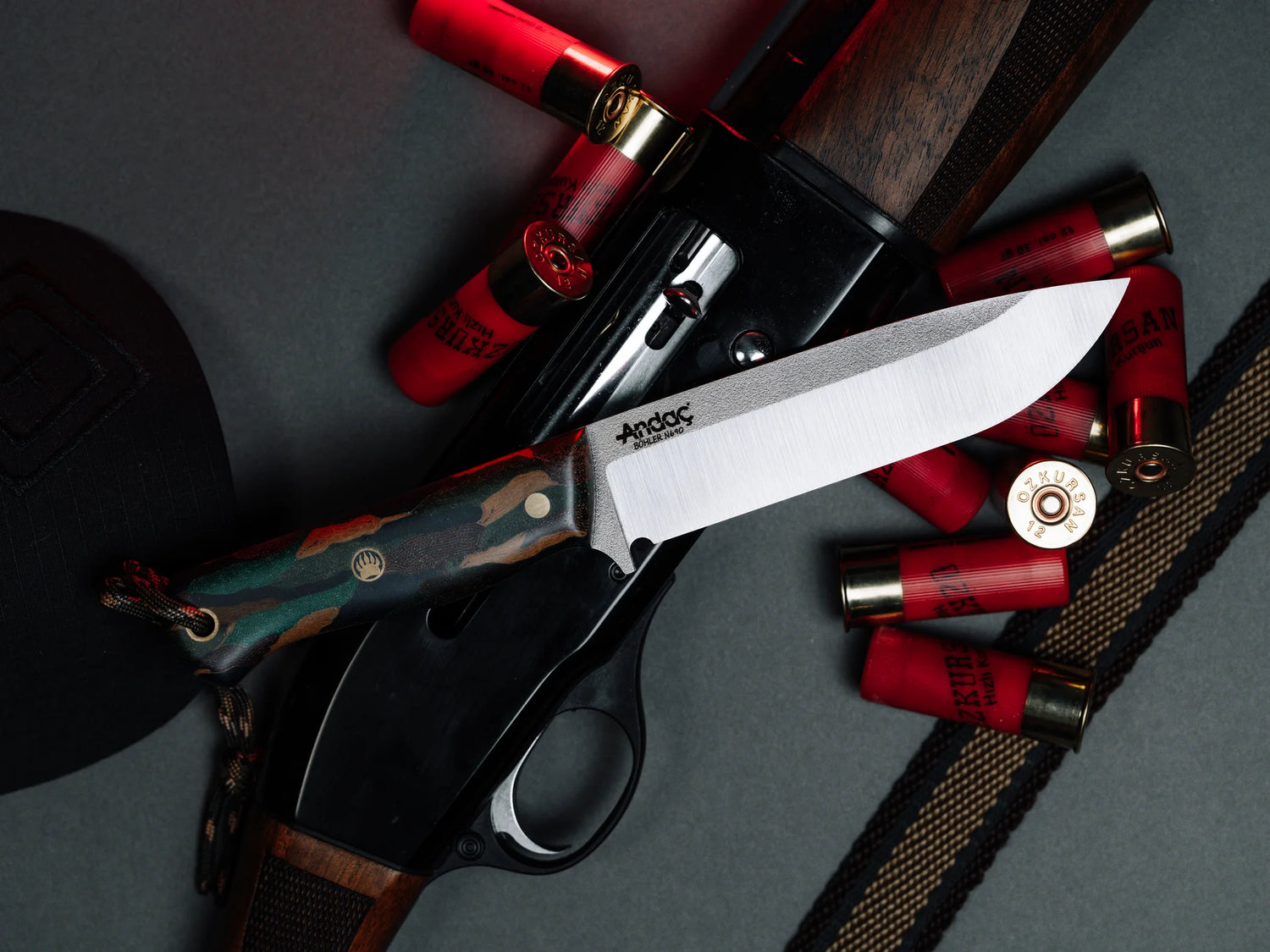 Ares - Kamuflaj Micarta Kabza