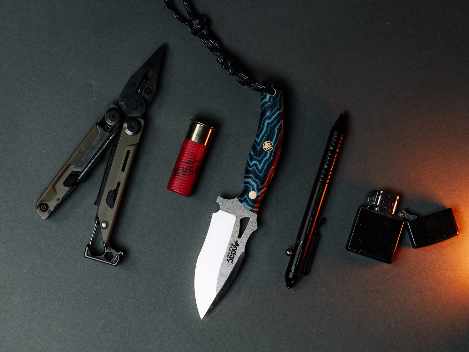 Hawk - Mavi Micarta Kabza