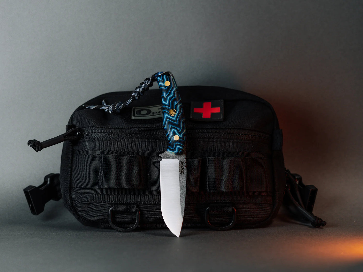 Aurora - Mavi Micarta Kabza