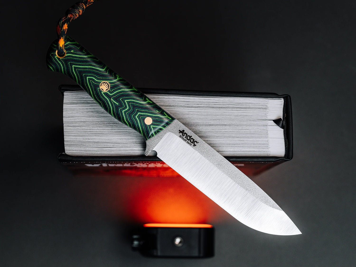 Ares - Yeşil Micarta Kabza