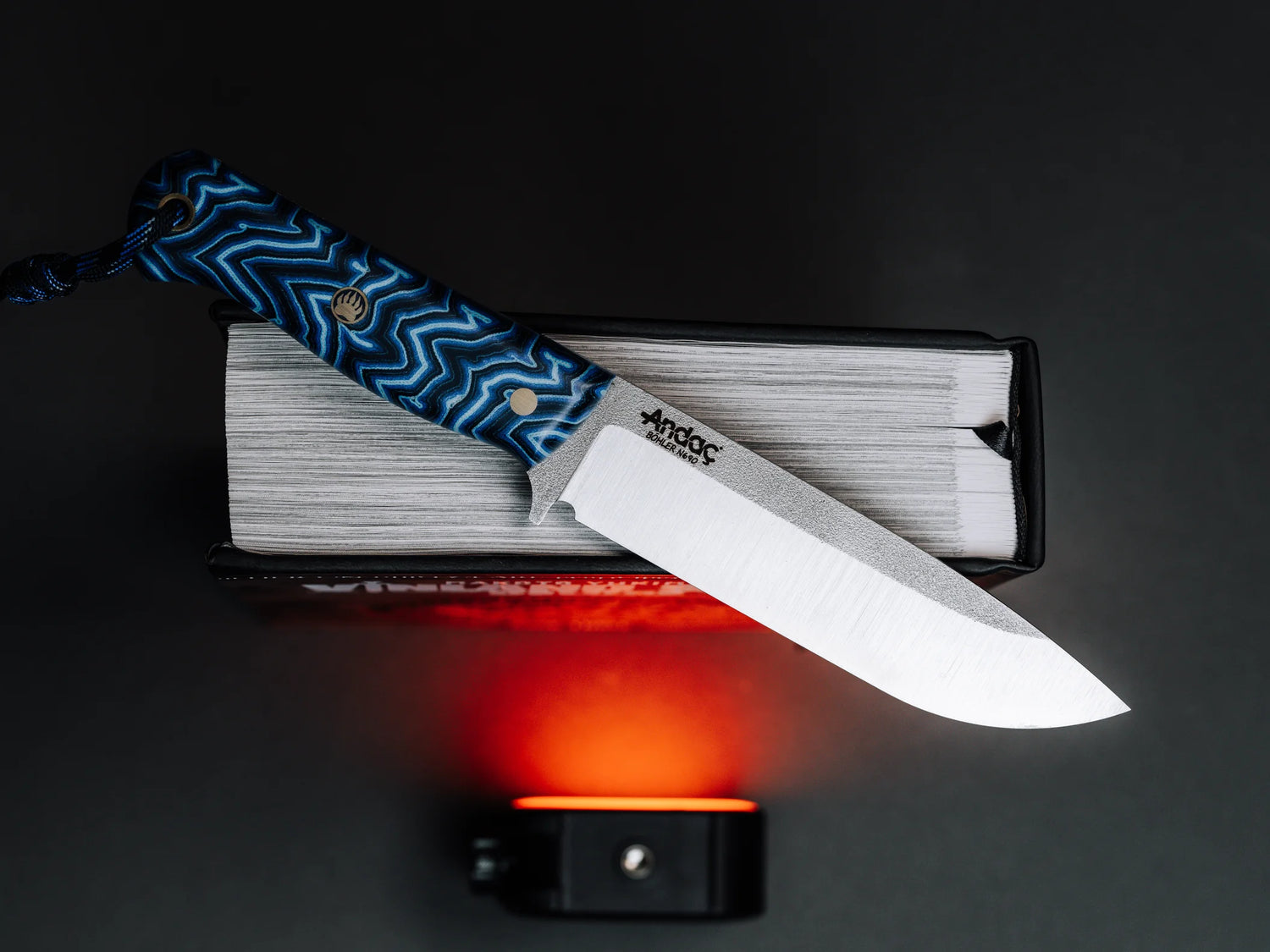 Ares - Mavi Micarta Kabza