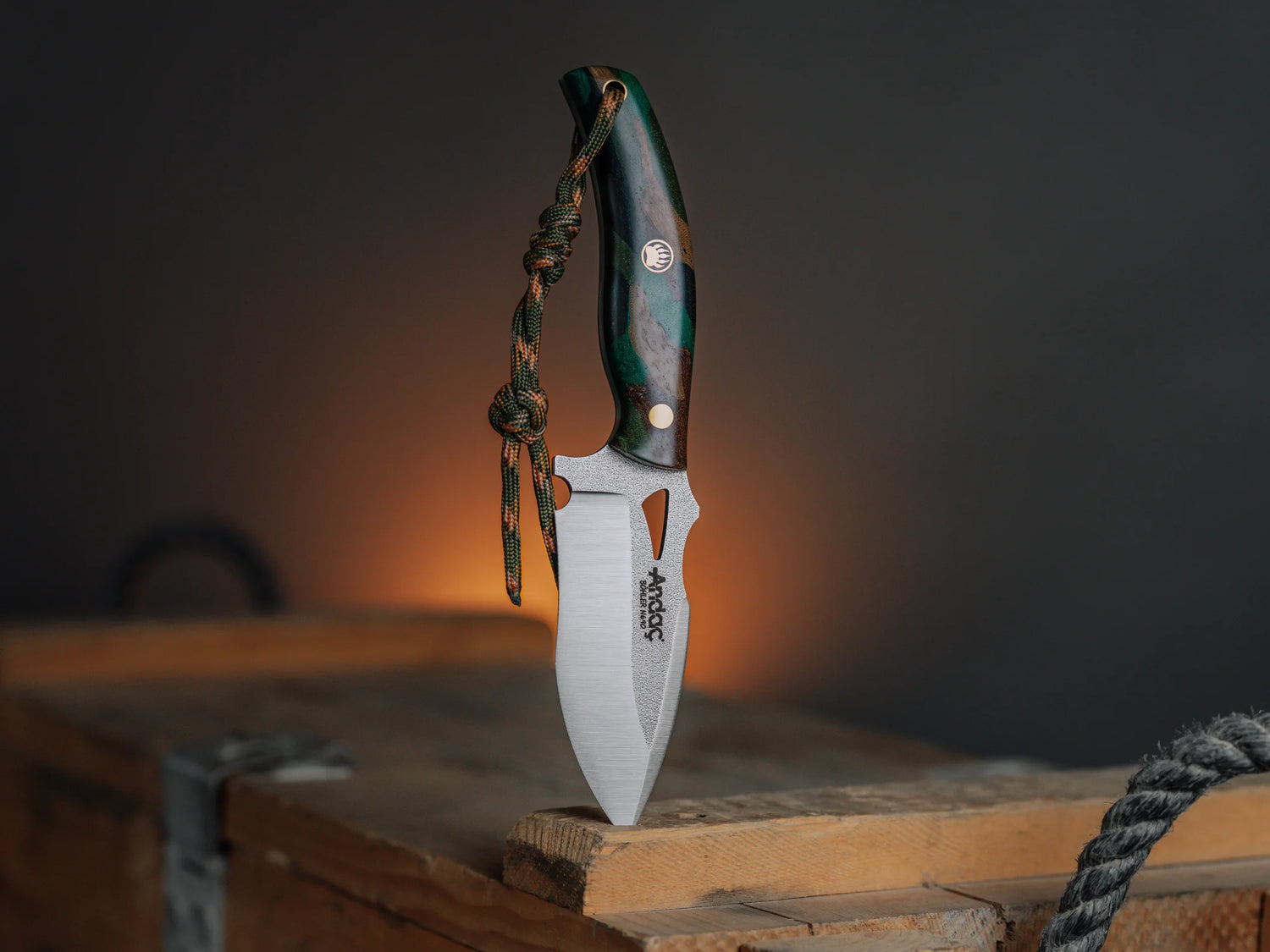 Hawk - Kamuflaj Micarta Kabza