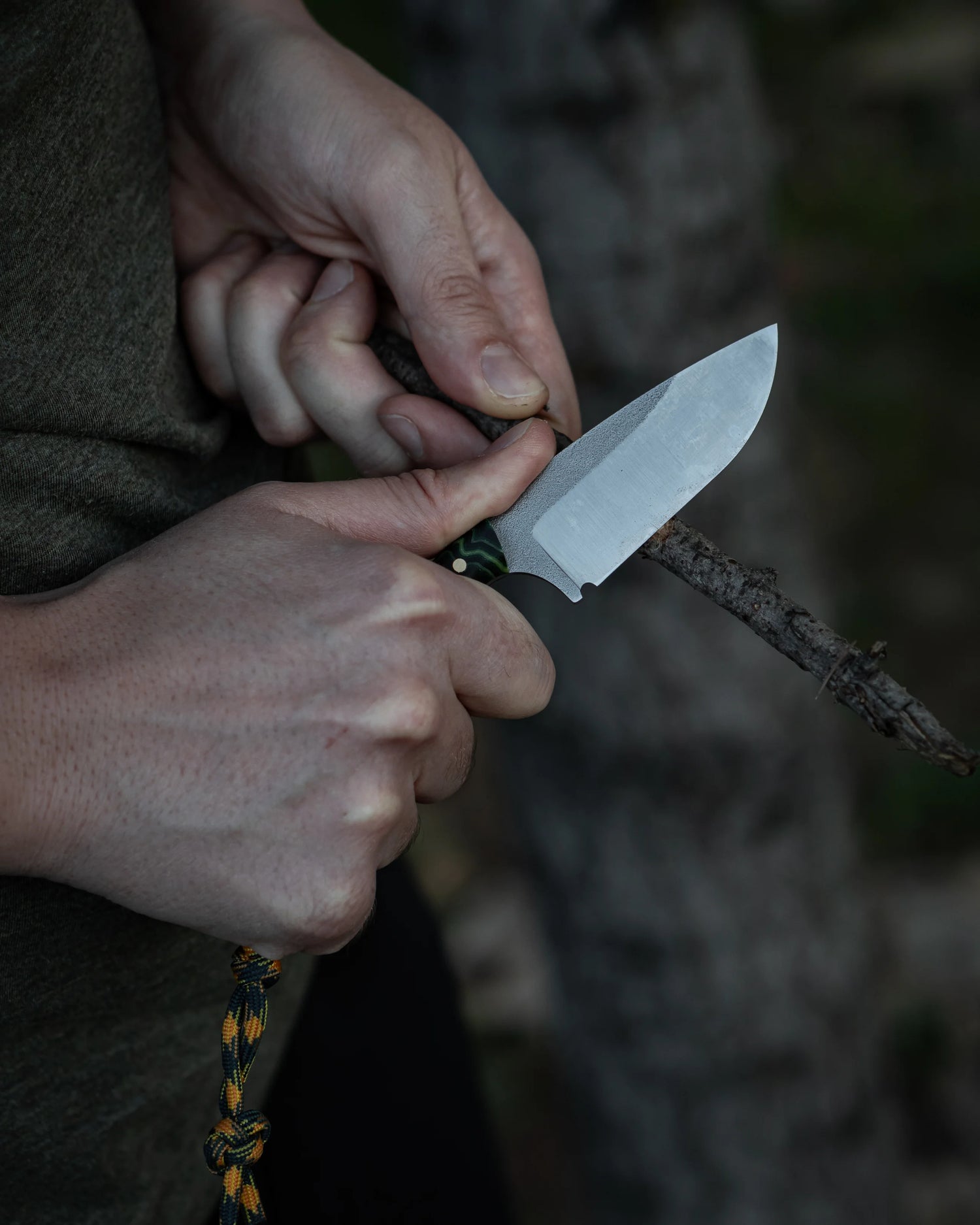 Robin - Yeşil Micarta Kabza