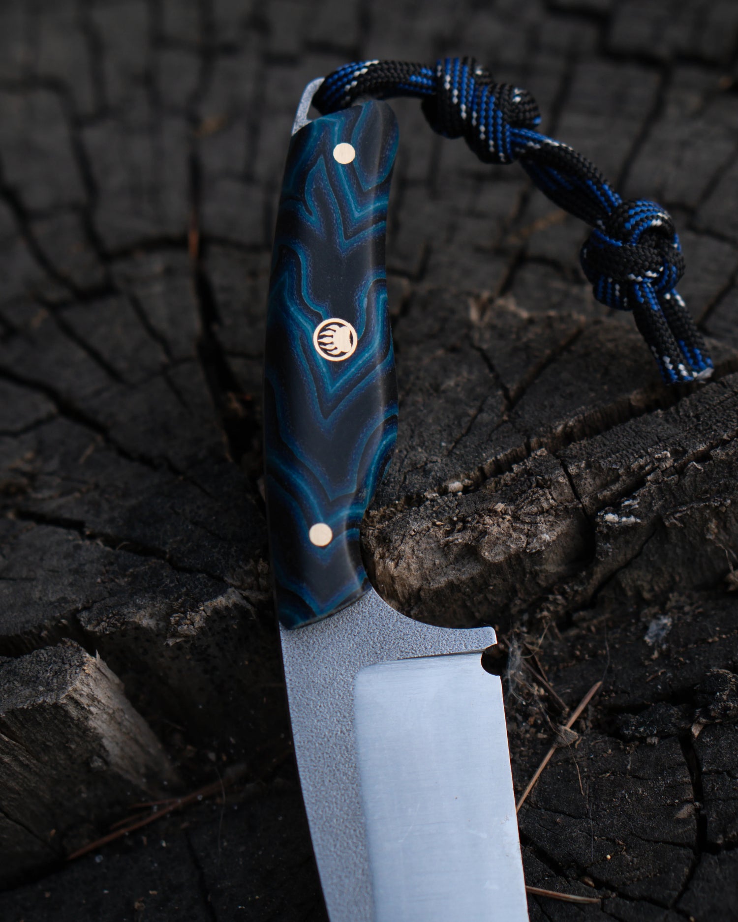 Robin - Mavi Micarta Kabza