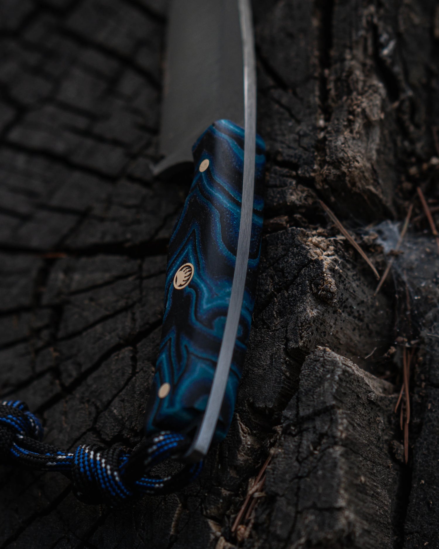 Robin - Mavi Micarta Kabza