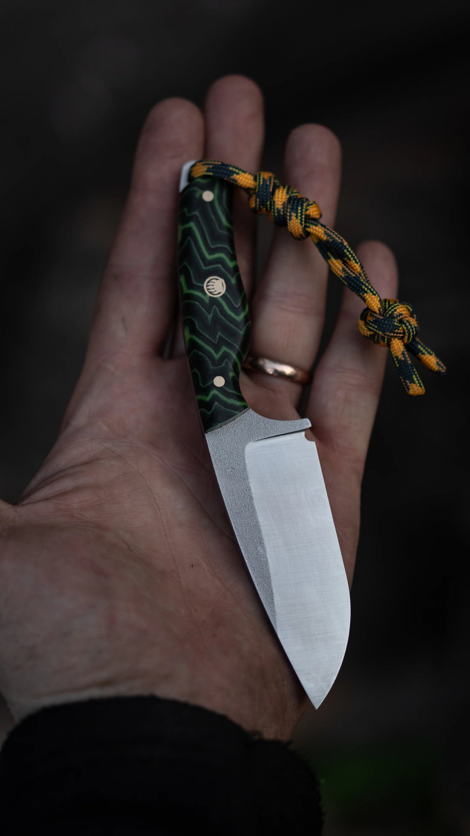 Robin - Yeşil Micarta Kabza