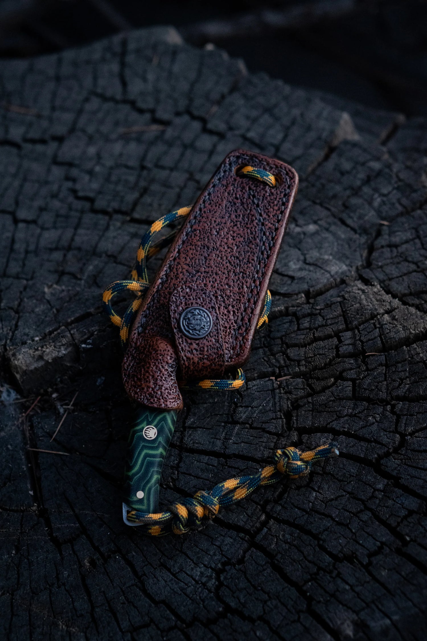 Robin - Yeşil Micarta Kabza
