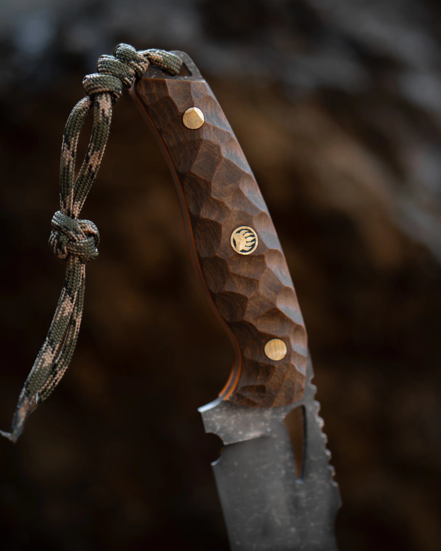 Falcon - Kahverengi Kompakt Kabza (Stonewash)