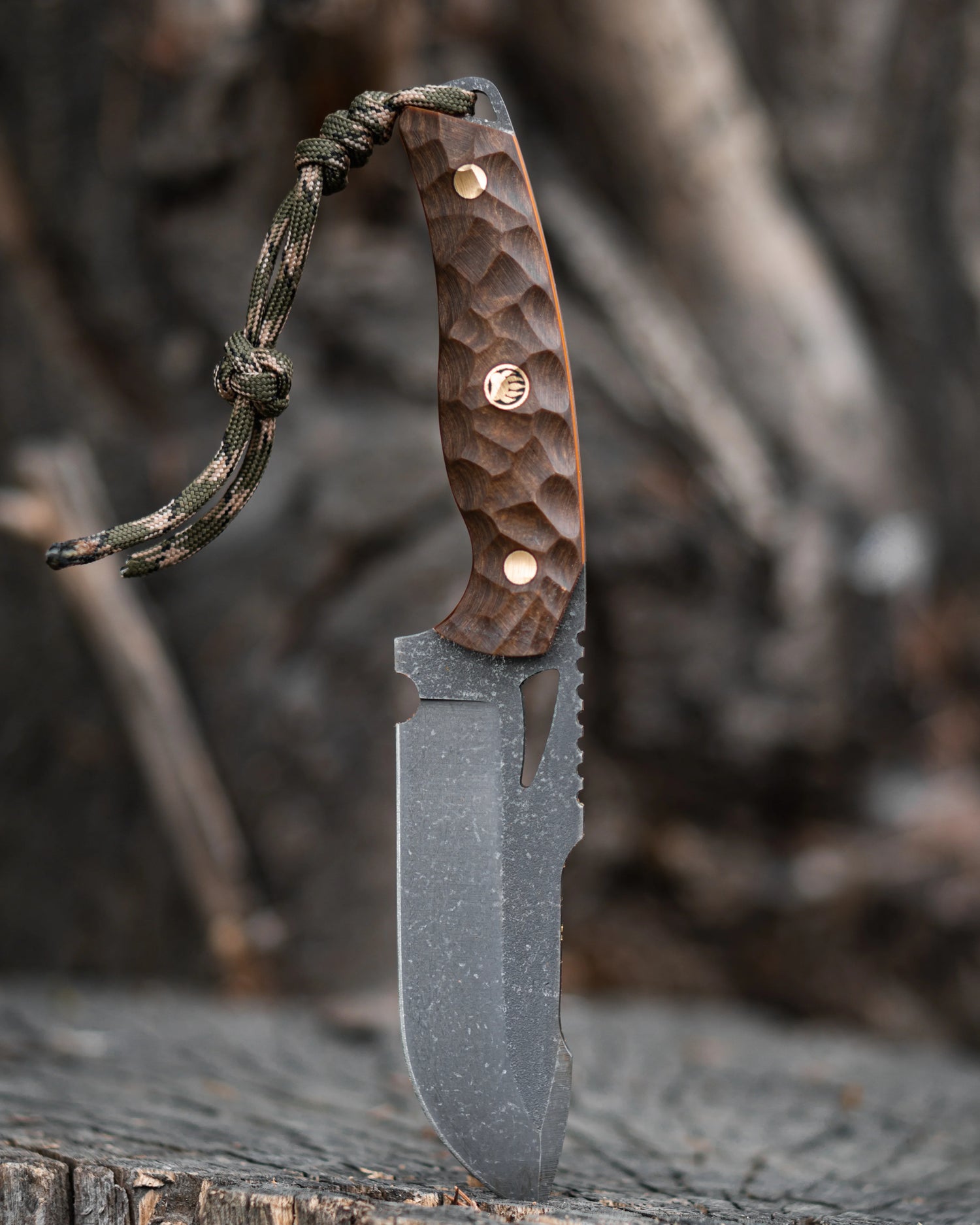 Falcon - Kahverengi Kompakt Kabza (Stonewash)