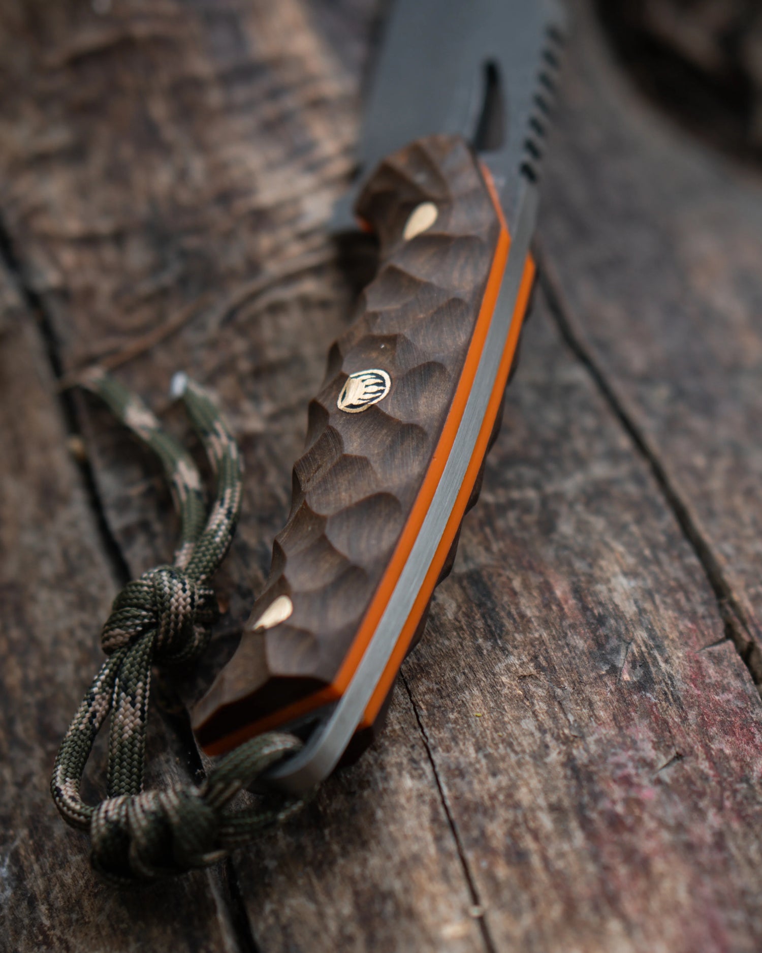 Falcon - Kahverengi Kompakt Kabza (Stonewash)