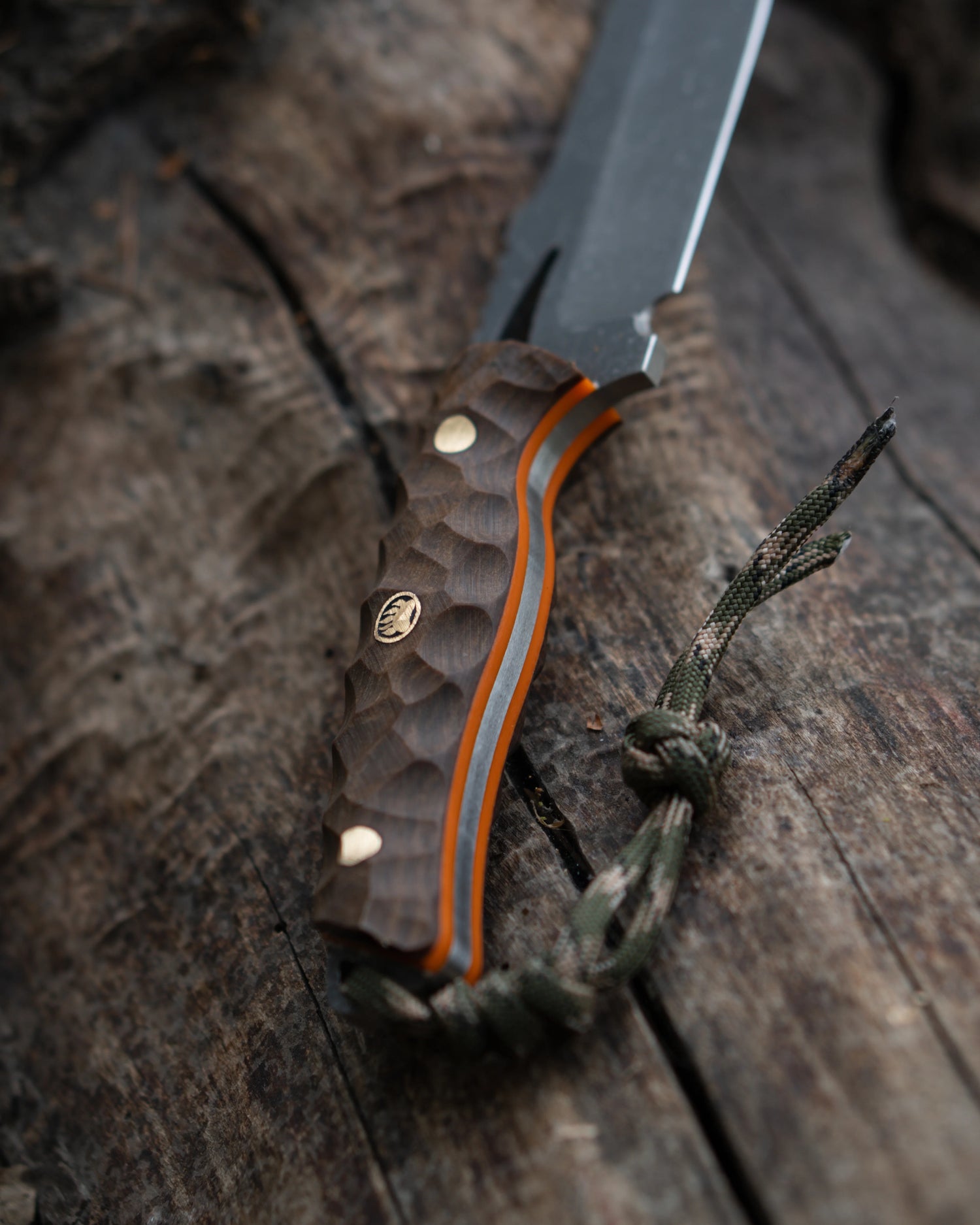Falcon - Kahverengi Kompakt Kabza (Stonewash)