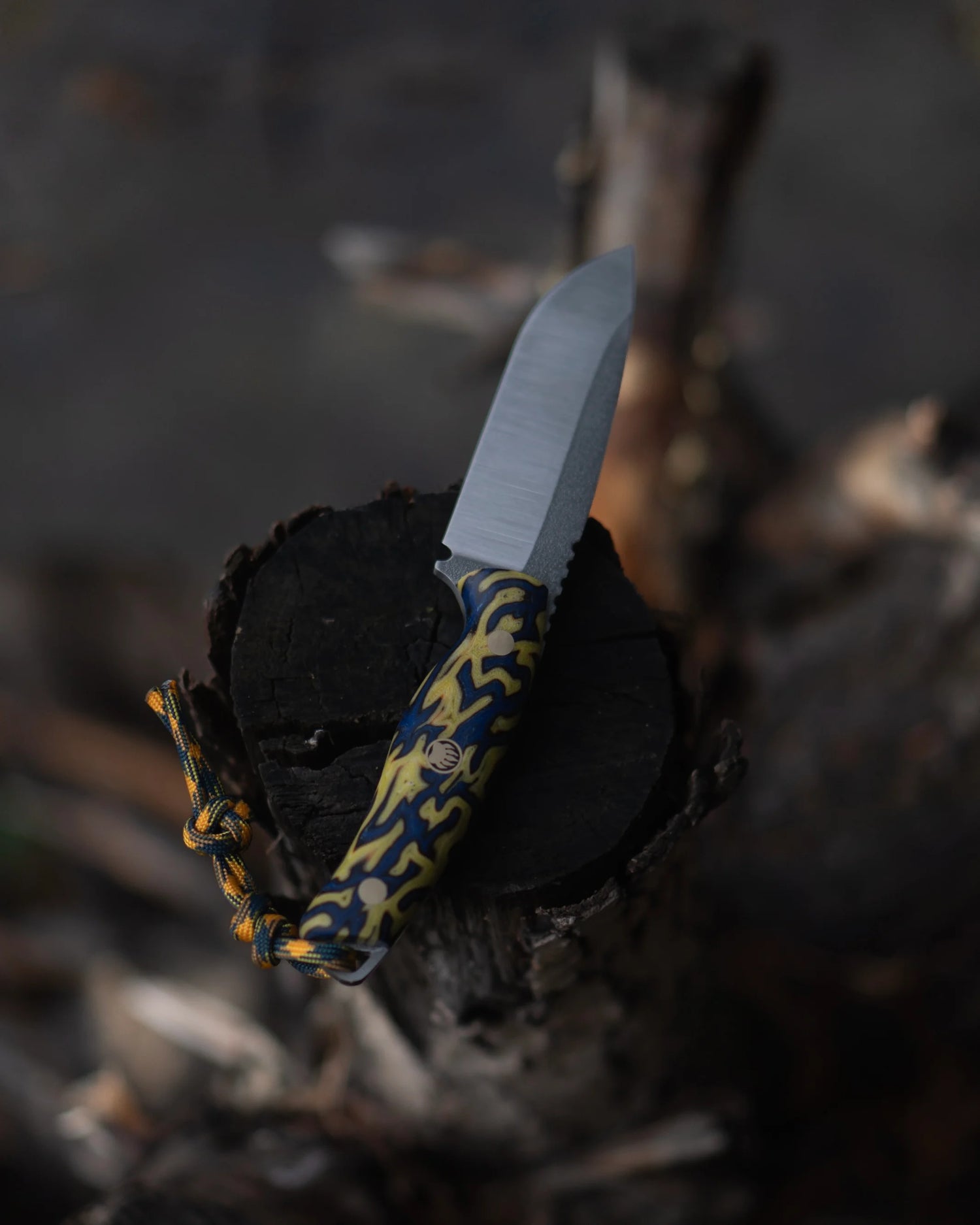 Aurora - Sarı Micarta Kabza
