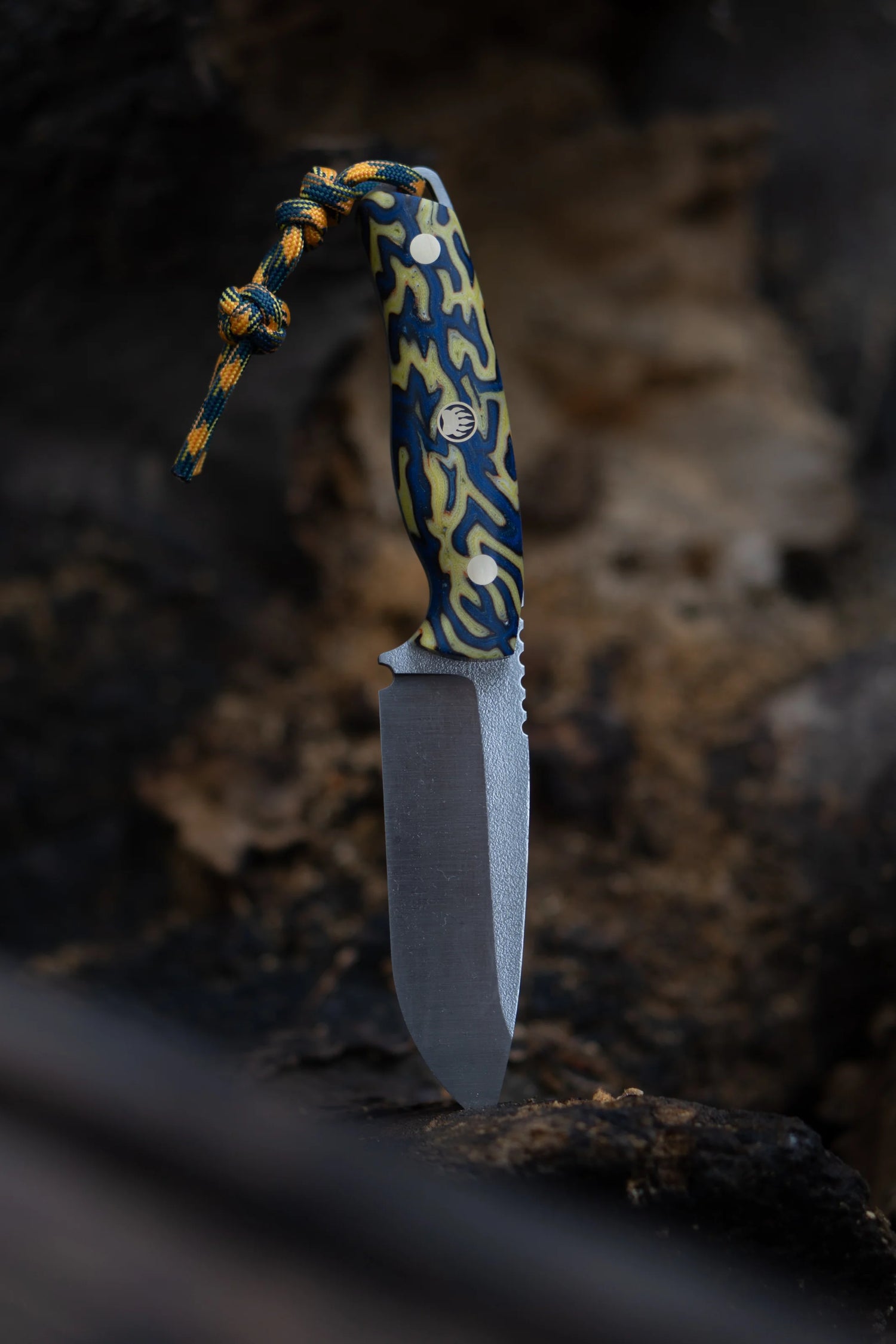 Aurora - Sarı Micarta Kabza
