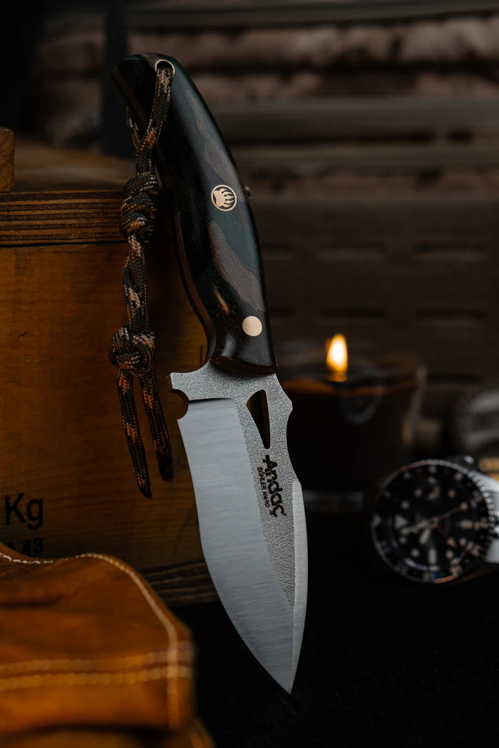 Hawk - Kamuflaj Micarta Kabza
