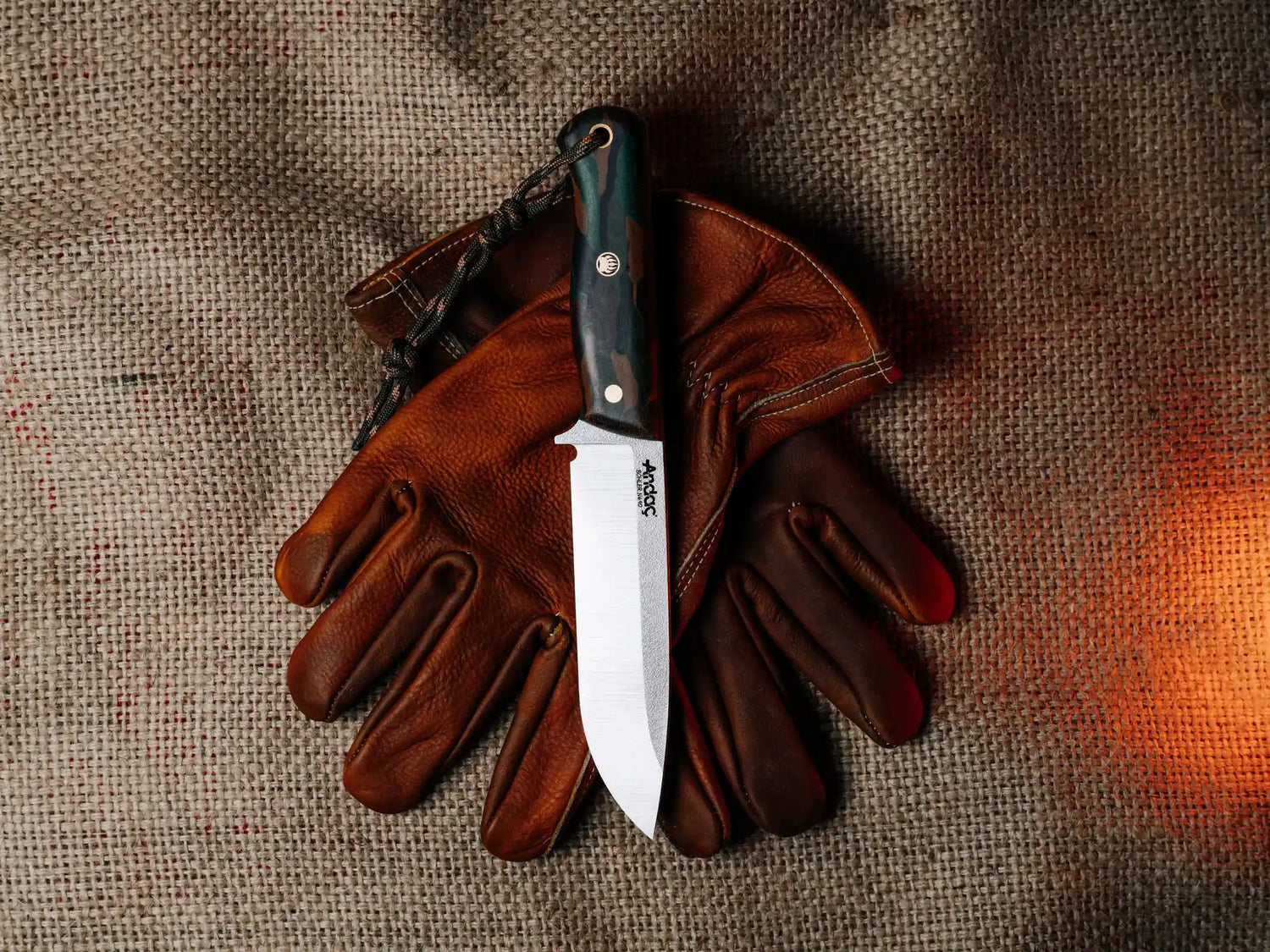 Ares - Kamuflaj Micarta Kabza
